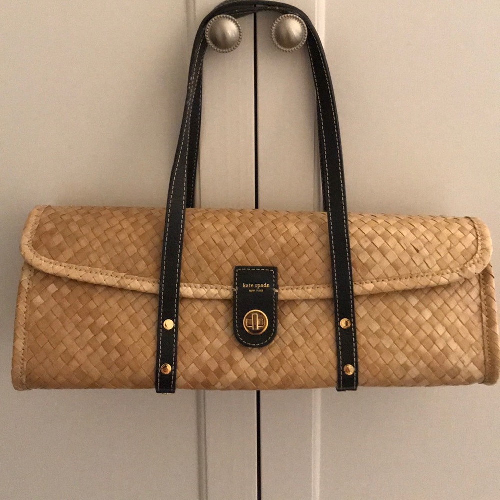 Kate Spade straw bag